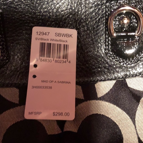 NWT Authentic Coach Bag - Picture 4 of 6